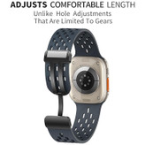 : بند واچ من Summer Sport-mag برای اپل واچ ULTRA 49mm