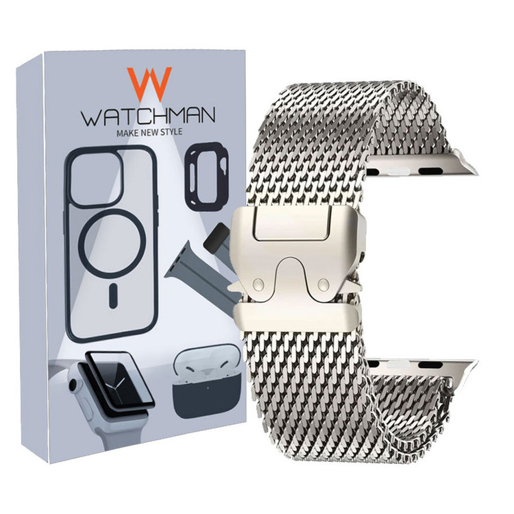 text بند واچ من Milanse ORG مناسب اپل واچ سایز 38/40/41