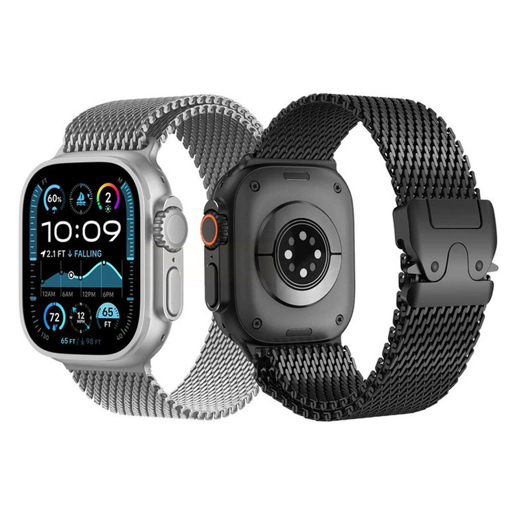 بند واچ من Milanse ORG برای اپل واچ SE/1/2/3/4/5/6/7/8/9/AluminumCase سایز 44 میلیمتری