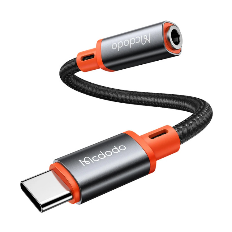 خرید مبدل USB-C به جک 3.5 میلیمتری مک دودو مدل CA-7561 با کیفیت عالی از Zarvan
