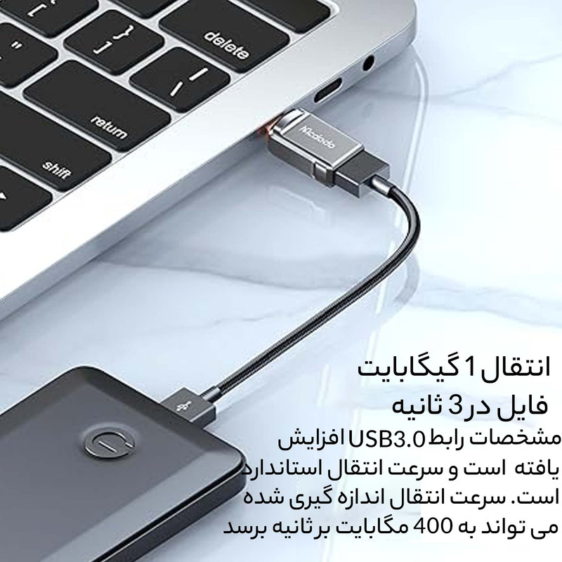 **Alt تصویر**: مبدل OTG مک دودو مدل NewPack 2022