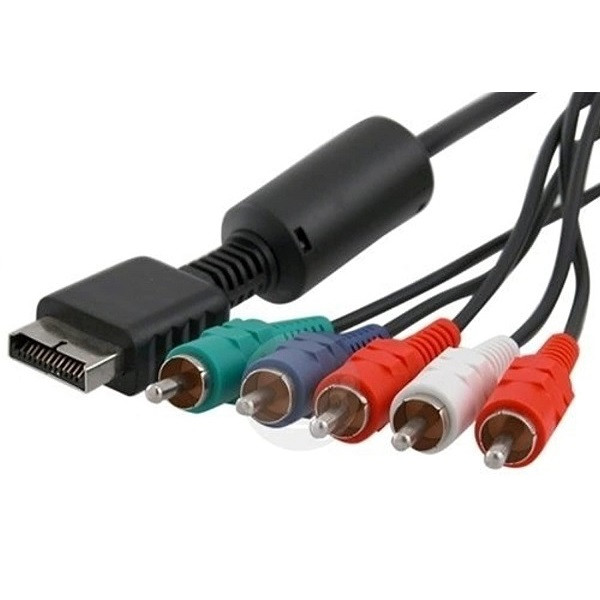 کابل کامپوننت 5 فیش PS2-PS3 - مناسب پلی‌استیشن 2 و 3
