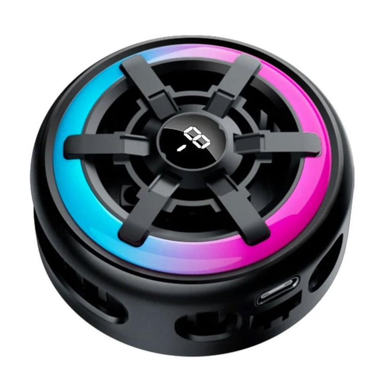 فن خنک کننده موبایل RGB DY-28