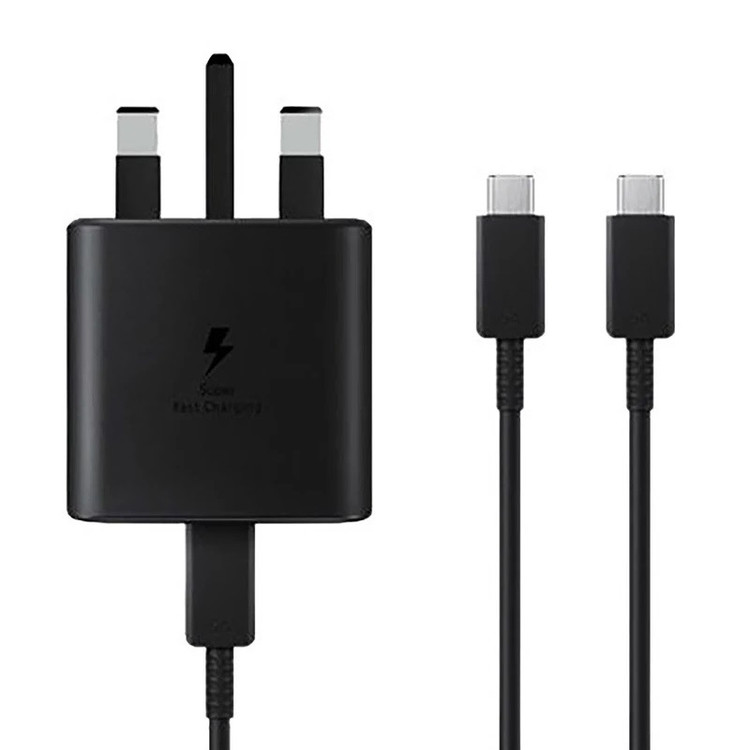شارژر دیواری 45 وات سامسونگ مدل EP-TA845SSUNG VIT به همراه کابل USB-C