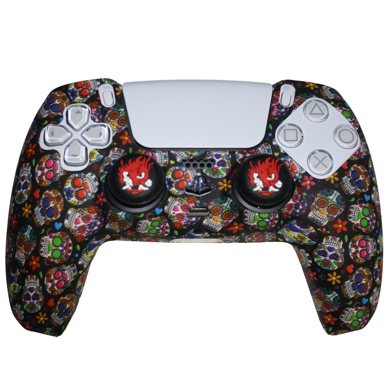 محافظ دسته پلی استیشن 5 مدل WILD Skeleton با روکش آنالوگ