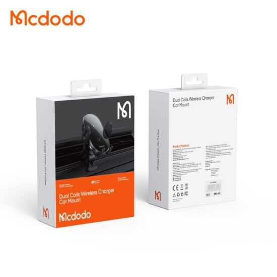 هولدر و شارژر وایرلس مک دودو مدل MCDODO CH-1600 به همراه کابل شارژ