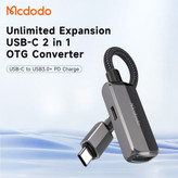 "تبدیل مدودو مدل MCDODO CA-2830 - تایپ سی به USB-A و تایپ سی"