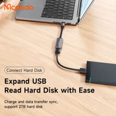 "تبدیل مدودو مدل MCDODO CA-2830 - تایپ سی به USB-A و تایپ سی"