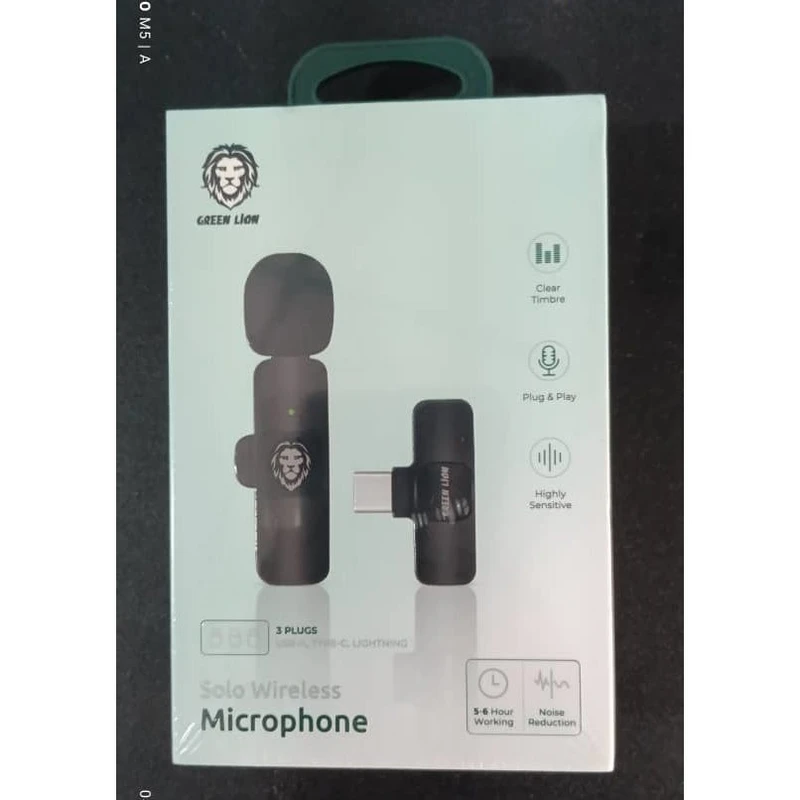 میکروفون بی‌سیم گرین لاین مدل GNSOLOWMIC - برای ضبط حرفه‌ای