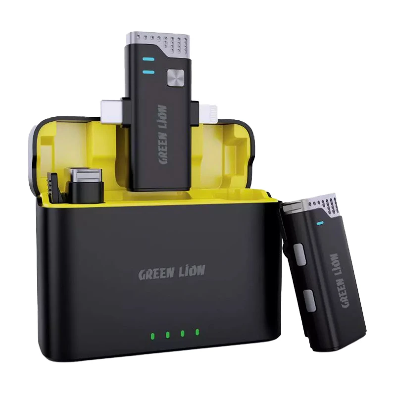 "میکروفون یقه‌ای گرین لاین مدل 3in1 360"