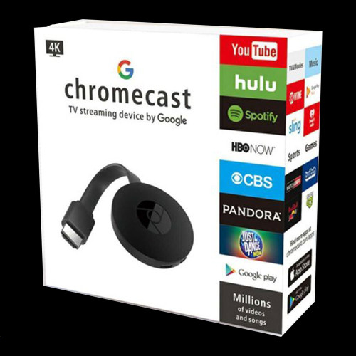 Chromecast 4K دانگل انتقال تصویر با تقویت وای فای HDMI