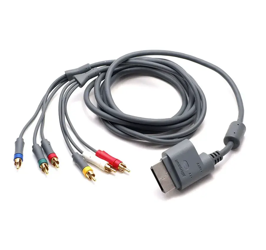 خرید کابل کامپونت و انتقال تصویر 6 فیش ایکس باکس 360 با گارانتی از زروان