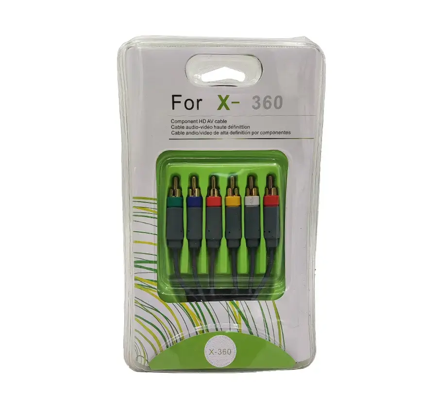 خرید کابل کامپونت و انتقال تصویر 6 فیش ایکس باکس 360 با گارانتی از زروان