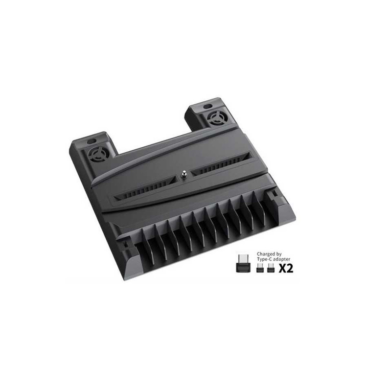 خرید استند فن و شارژر دسته جای دیسک دار پلی استیشن PS5 دابی TP5-0593