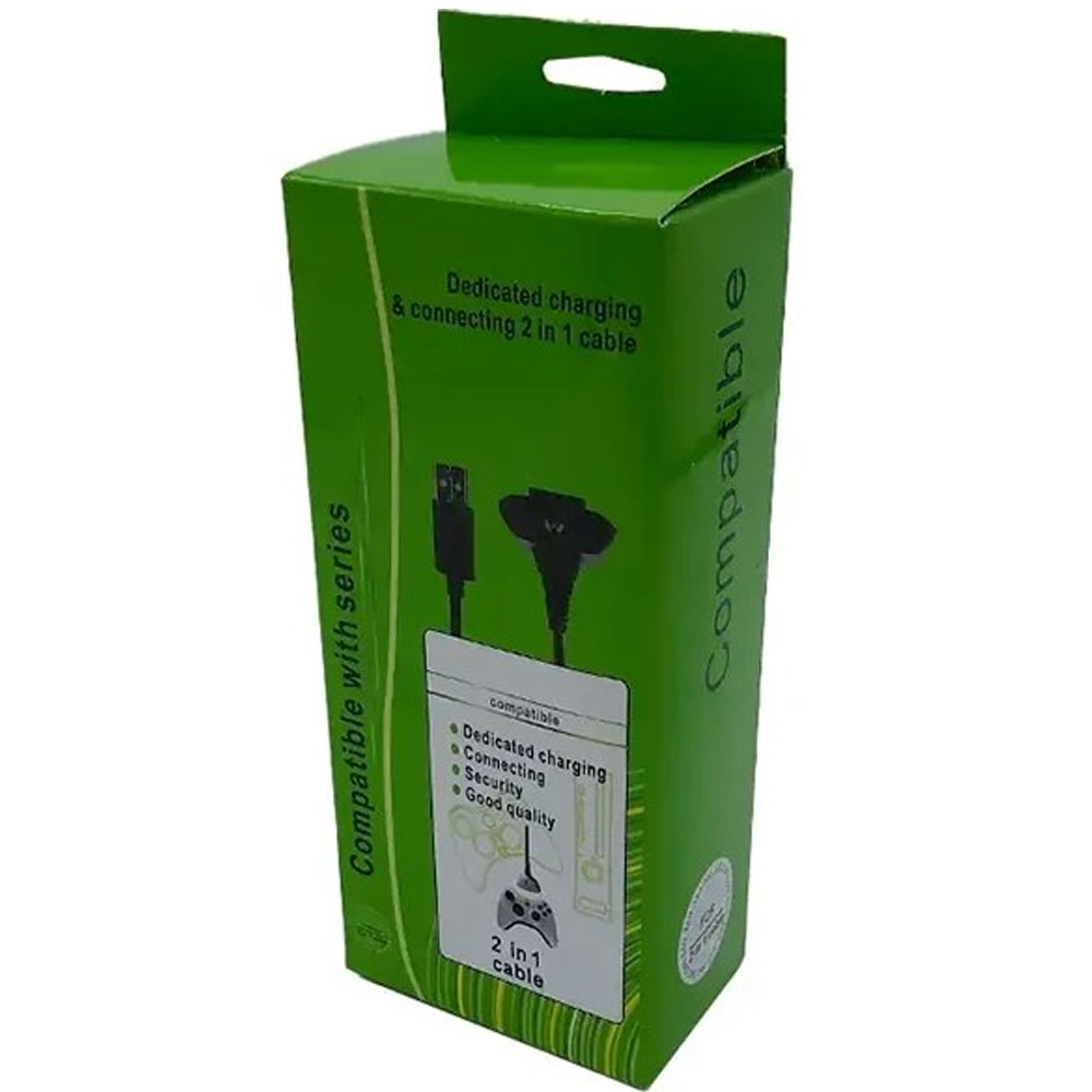 خرید کابل شارژ دسته ایکس باکس ۳۶۰|Xbox 360 از زروان