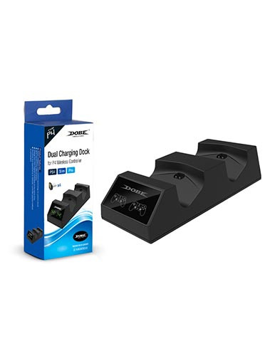 خرید پایه شارژ دسته پلی استیشن ۴ دابی مگنت دار مدل TP4-1822