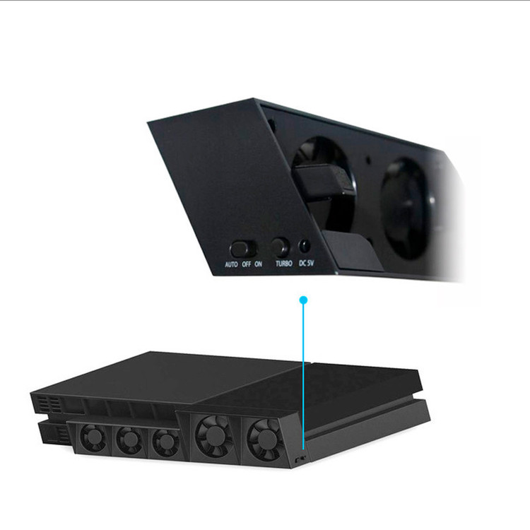 خرید فن خنک کننده PS4 فت دابی TP4-005 Dobe TP4-005 Cooling Fan For PS4 از زروان تک و عمده