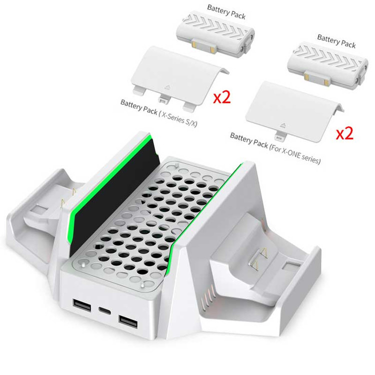 خرید فن و پایه شارژر دسته ایکس باکس سری S دابی مدل DOBE TYX-0663