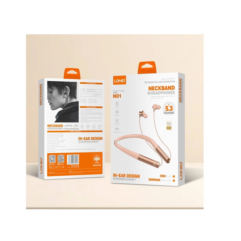 هندزفری بلوتوثی گردنی الدینیو LDNIO N01