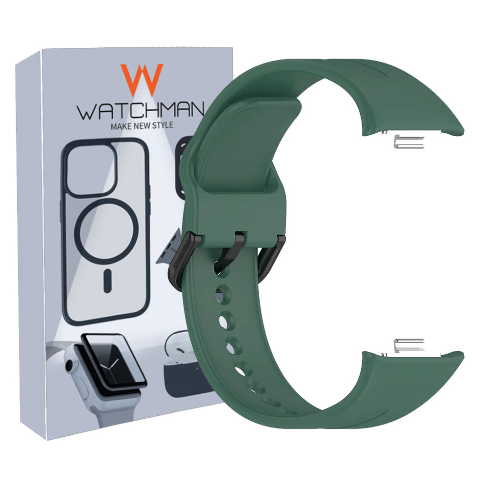 بند ساعت Redmi Watch 5 مدل سیلیکونی سگک دار واچ من