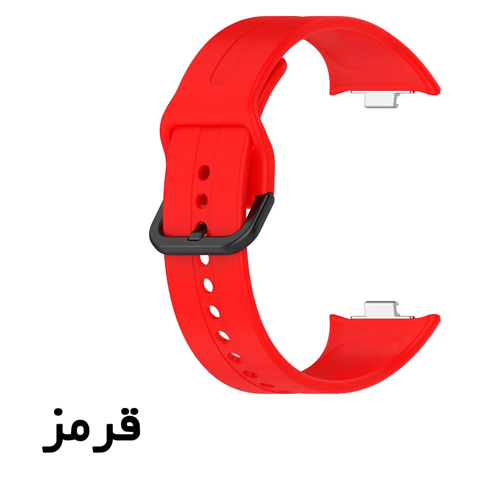 بند ساعت Redmi Watch 5 مدل سیلیکونی سگک دار واچ من
