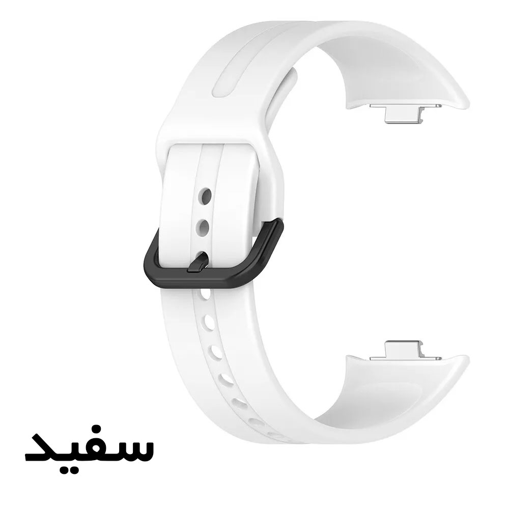 بند ساعت Redmi Watch 5 مدل سیلیکونی سگک دار واچ من