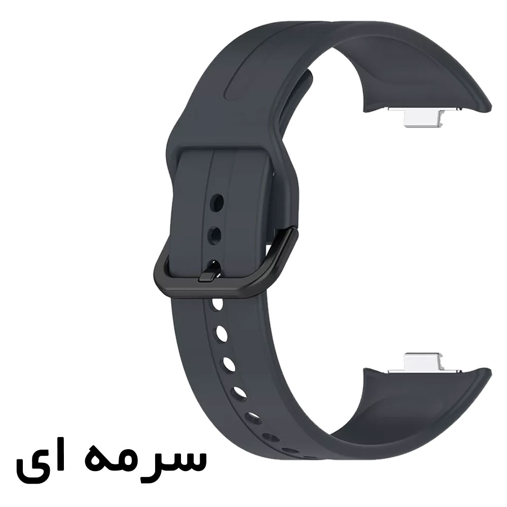 بند ساعت Redmi Watch 5 مدل سیلیکونی سگک دار واچ من
