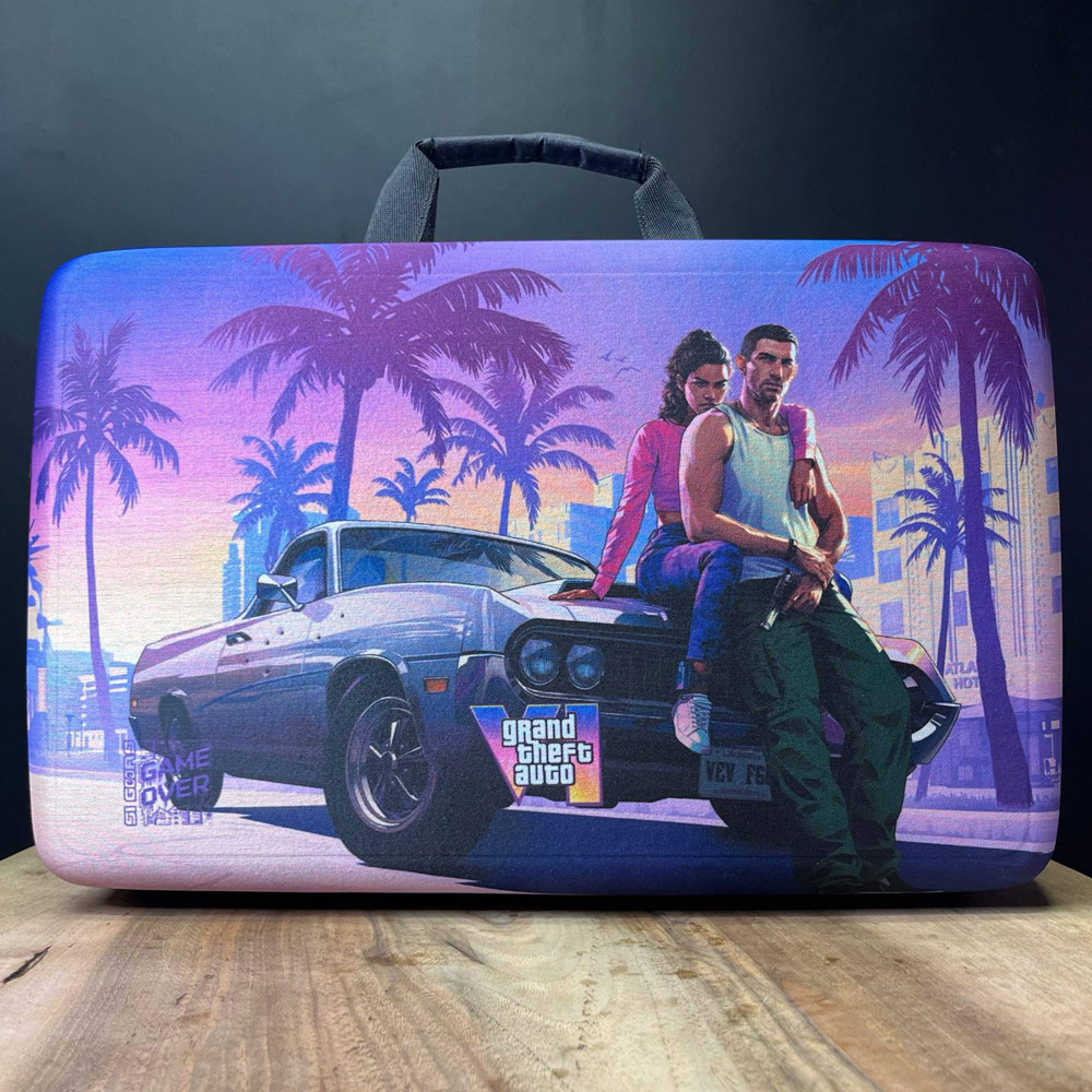 خرید کیف کنسول پلی استیشن PS5 اسلیم طرح GTA 6