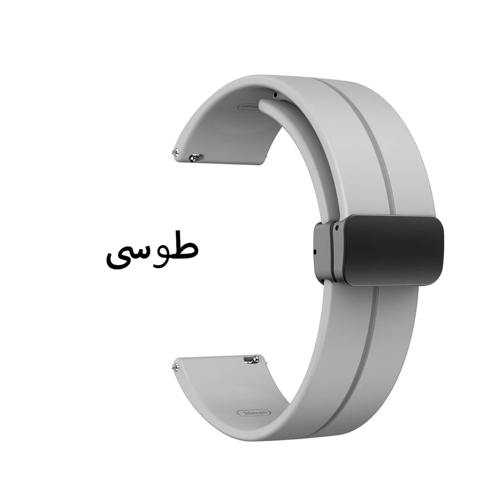 بند واچ من مدل سیلیکونی مگنتی مناسب ساعت هوشمند کیسلکت KR2