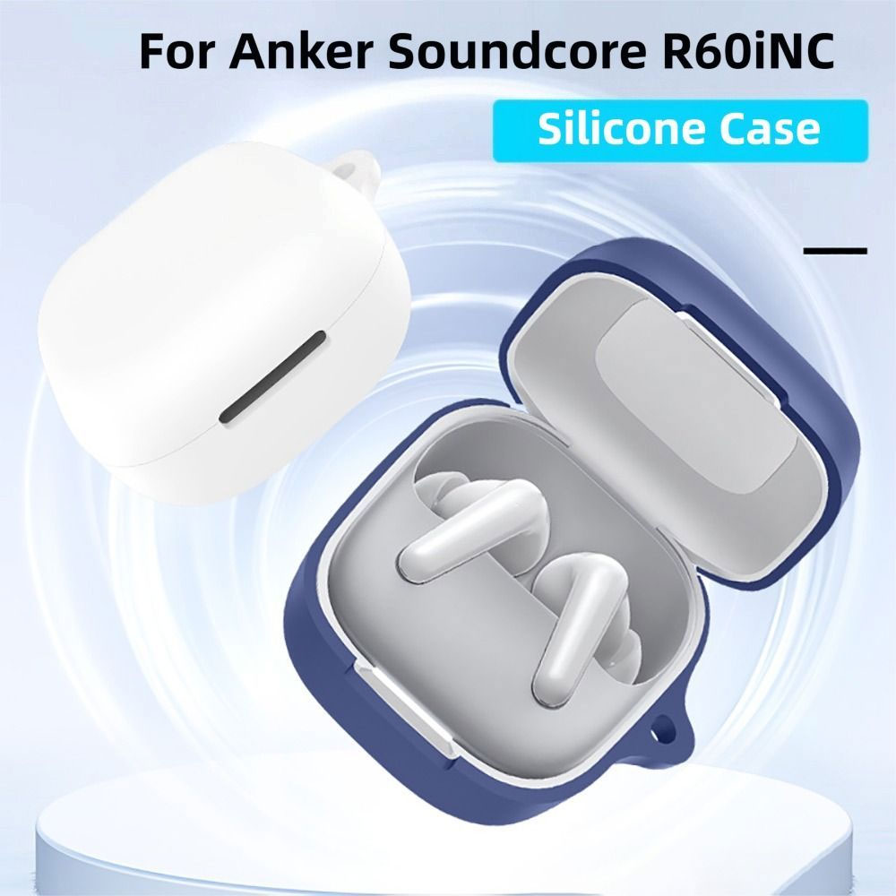 کاور سیلیکونی ایرپاد انکر مناسب Anker soundcore R60i nc به همراه گیره