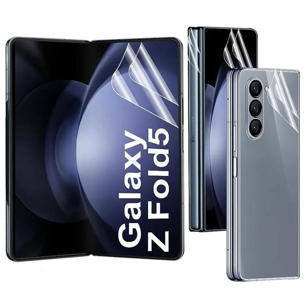گلس هیدروژن 360درجه گوشی سامسونگ زد فولد پنج Galaxy Z fold5 با کیفیت بالا