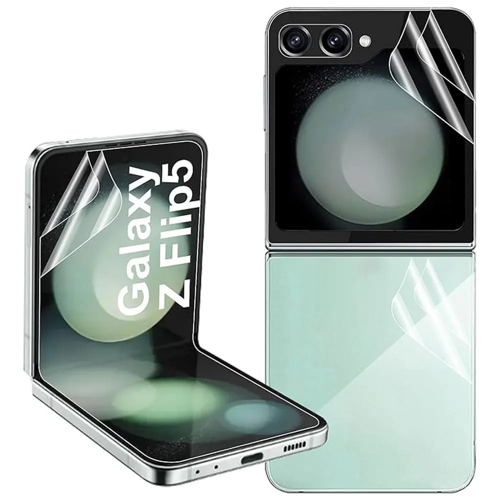 گلس هیدروژن 360درجه گوشی سامسونگ زد فیلیپ پنج Galaxy Z filip5 با کیفیت بالا