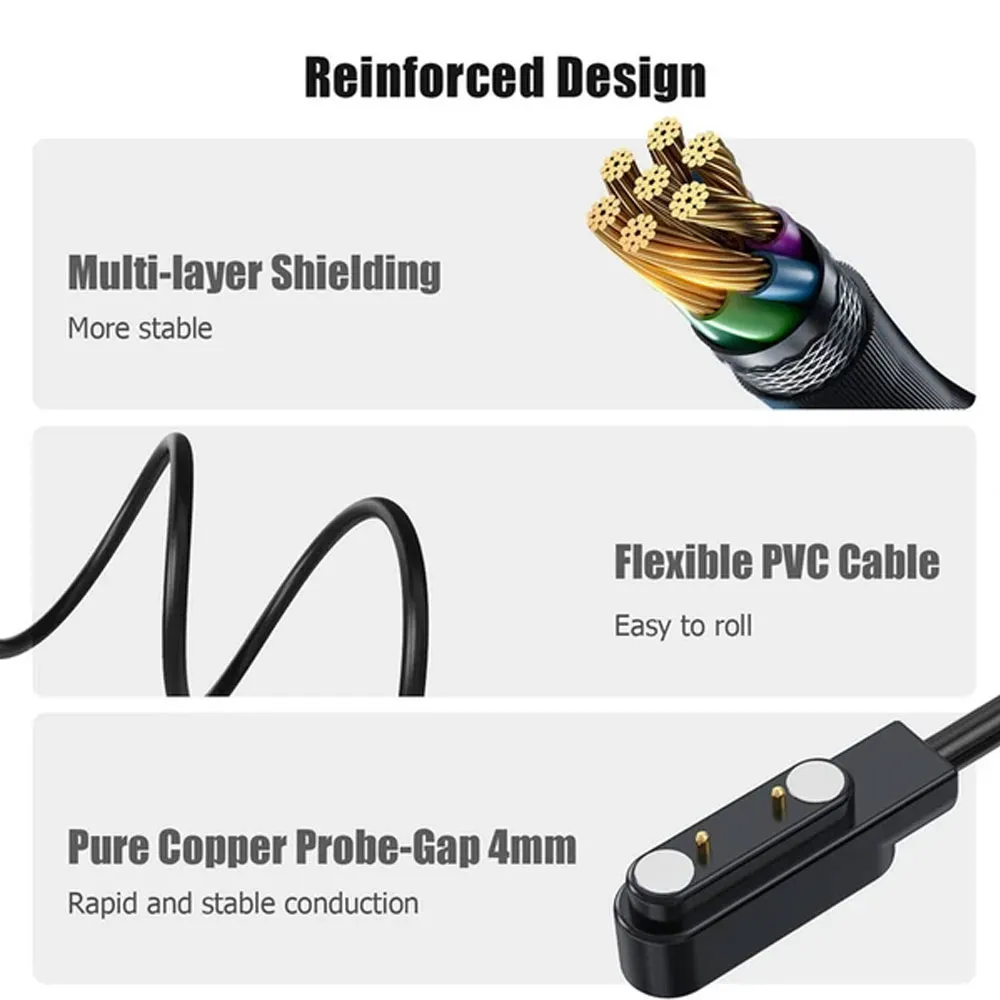 کابل شارژ ناتینگ مدل Charger مناسب برای ساعت هوشمند CMF Watch Pro 2