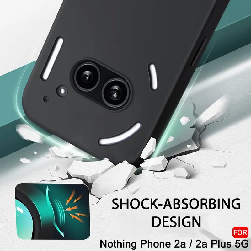 قاب سیلیکونی مناسب برای گوشی موبایل ناتینگ Nothing Phone 2a / 2a Plus