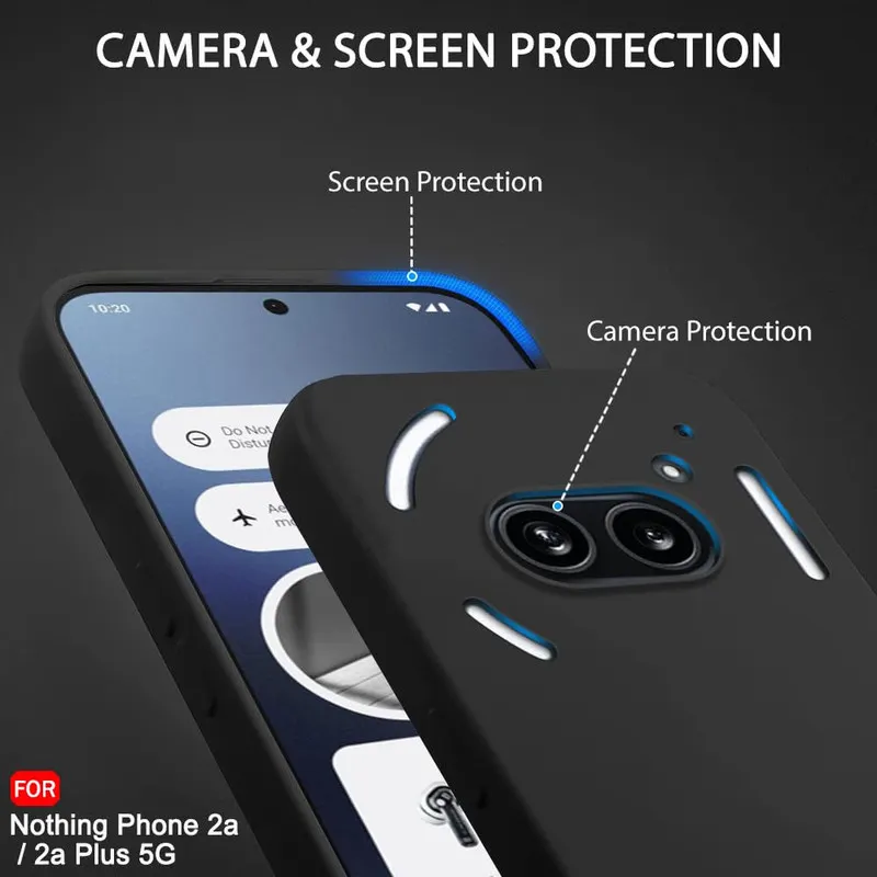 قاب سیلیکونی مناسب برای گوشی موبایل ناتینگ Nothing Phone 2a / 2a Plus