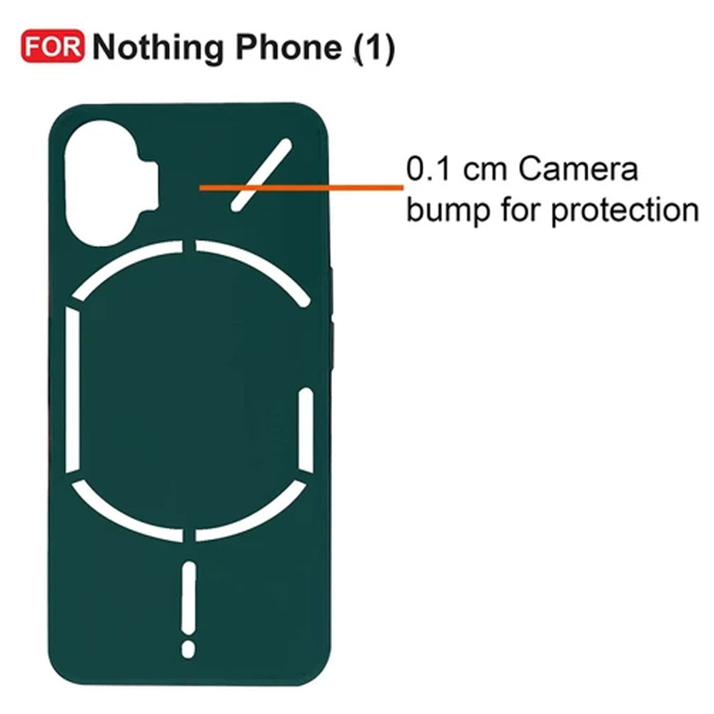 قاب سیلیکونی مناسب برای گوشی موبایل ناتینگ فون یک Nothing Phone 1