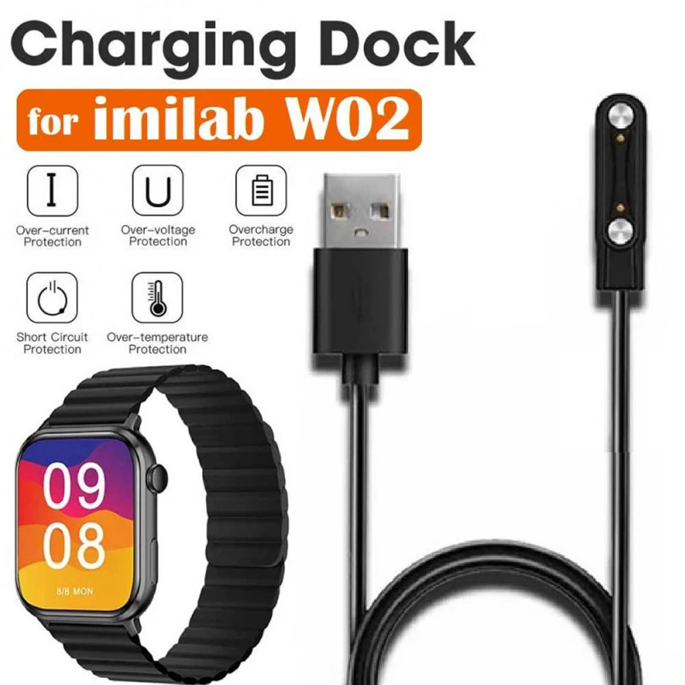 شارژر / کابل شارژ ساعت هوشمند آی می لب دبلیو 02 / imilab W02