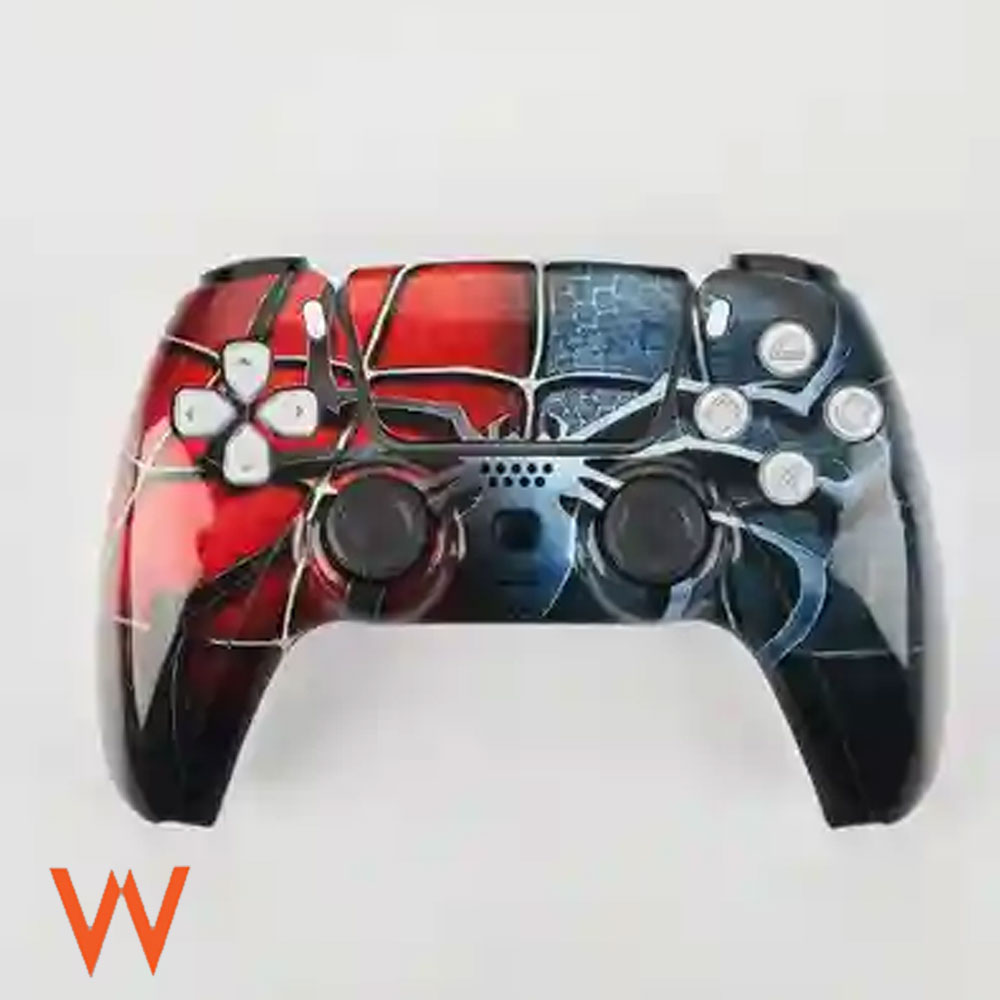 دسته بازی وایرلس بی سیم های کپی مناسب برای PS4 (پلی استیشن ۴) مدل T30 طرح اسپایدر من Spiderman