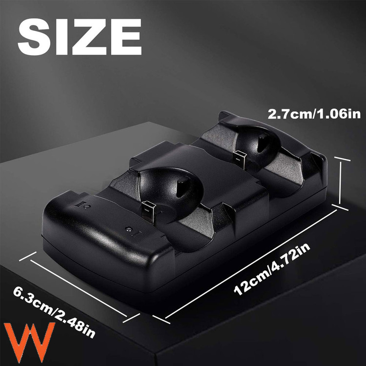 شارژر دسته پلی استیشن سه ps3 و ps3 move موو مدل 002