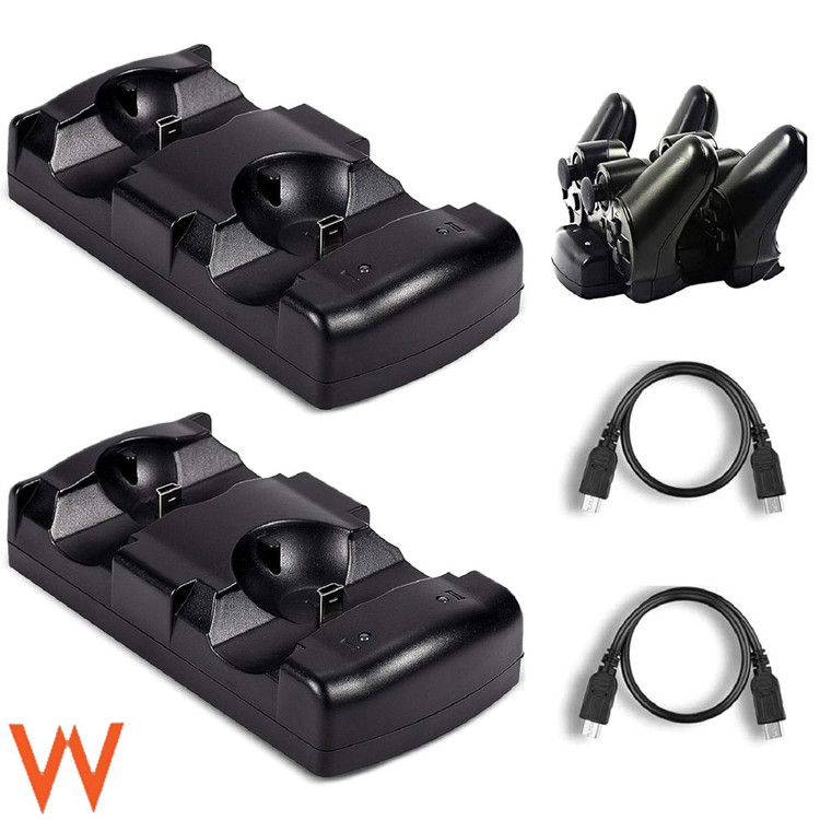 شارژر دسته پلی استیشن سه ps3 و ps3 move موو مدل 002