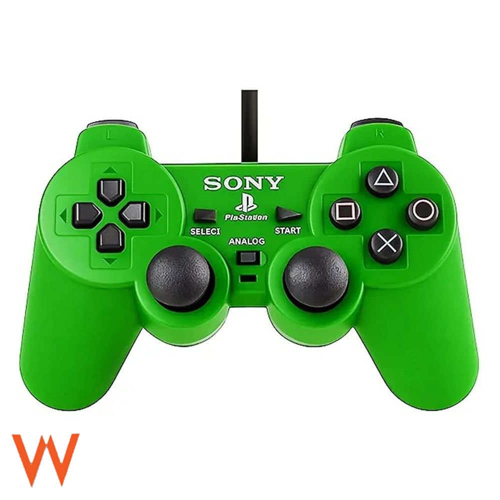 دسته پلی استیشن 2 / PS2 مدل Dualshock 2 سیم ابریشمی در رنگ بندی جذاب بالاترین کیفیت موجود در بازار