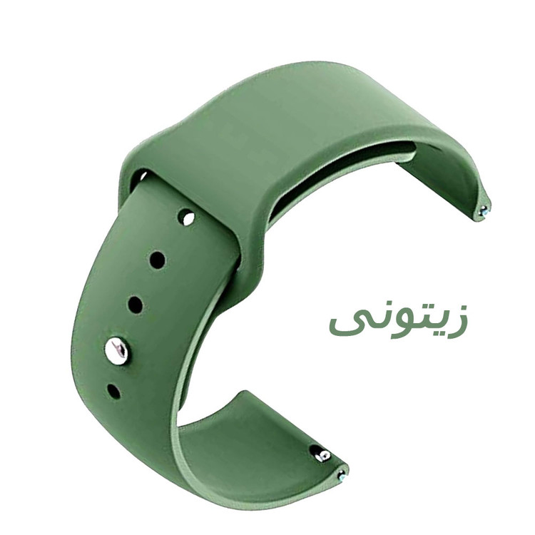 بند ساعت سیلیکونی اصلی مناسب ساعت امیزفیت Amazfit GTS2e