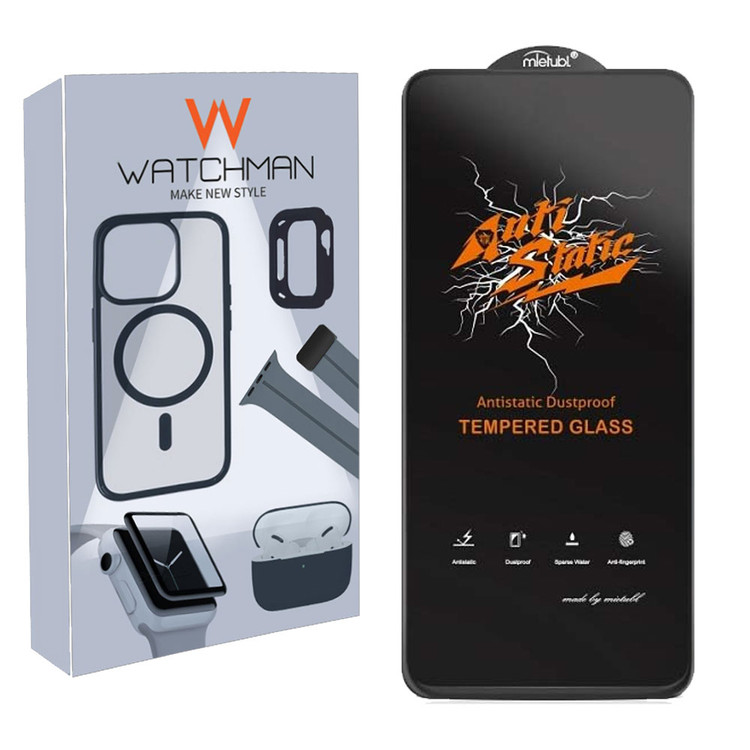 گلس فول چسب شیشه ای گوشی موبایل آنر HONOR X7 مدل آنتی استاتیک از برند میتوبل