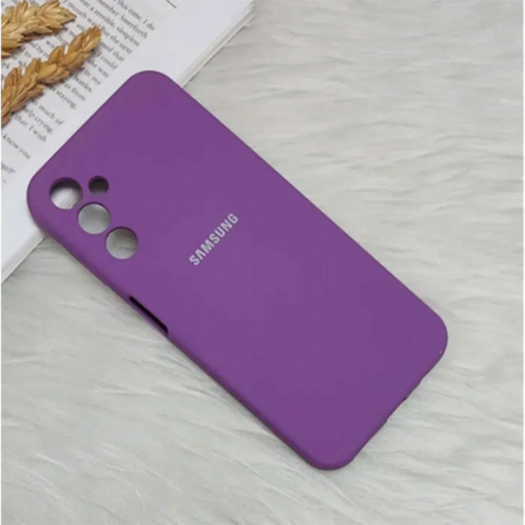 قاب سیلیکونی اورجینال گوشی سامسونگ گلکسی Samsung Galaxy A16 با پوشش مخملی