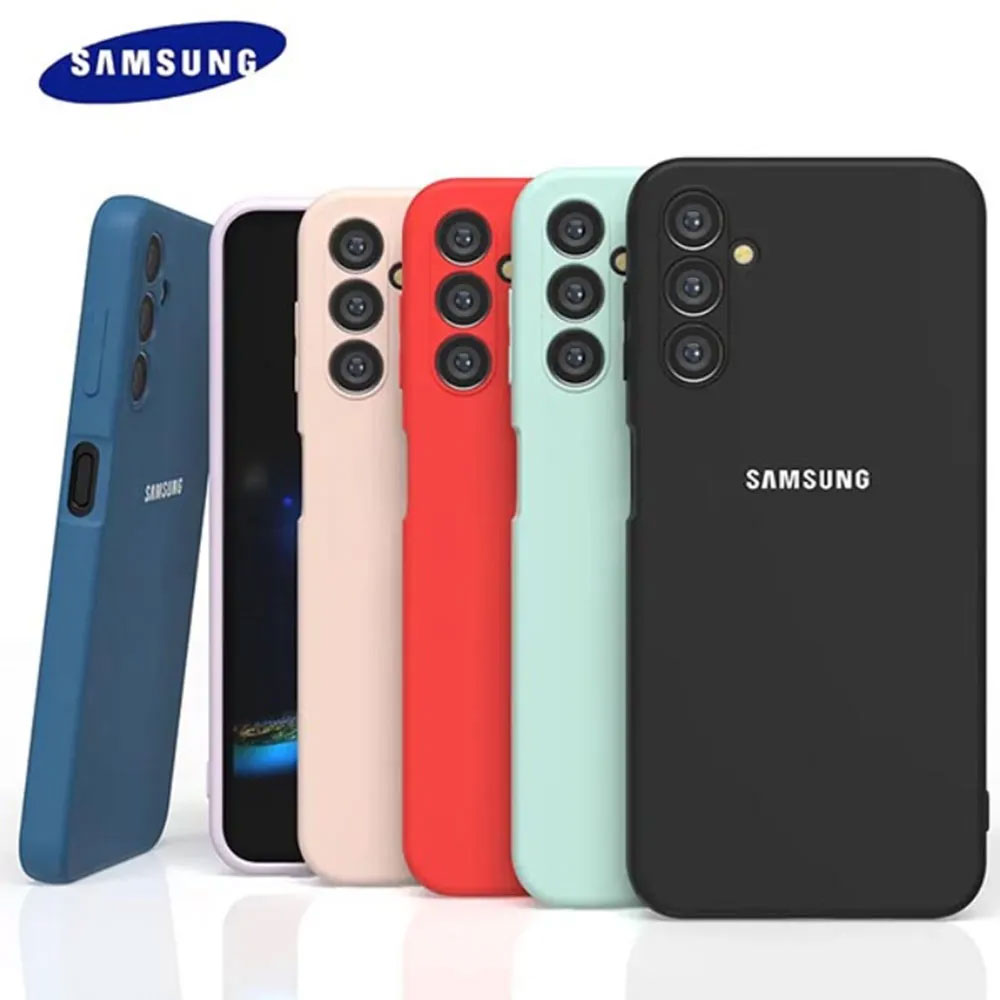 قاب سیلیکونی اورجینال گوشی سامسونگ گلکسی Samsung Galaxy A25 با پوشش مخملی