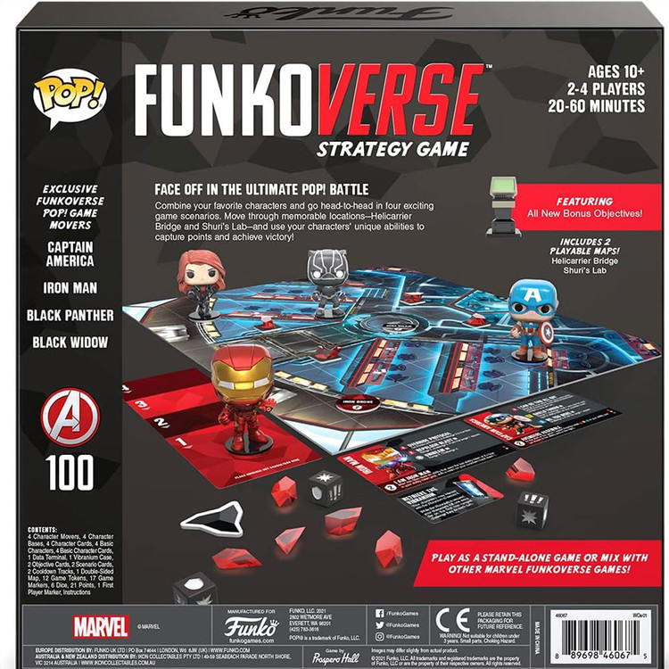 بازی رو میزی فانکو ورس مدل مارول Marvel Game bord/ اورجینال