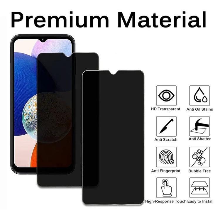 گلس پرایوسی شیشه ای مناسب گوشی موبایل سامسونگ Galaxy S21 FE 5G محافظ صفحه حریم شخصی فول چسب و بسیار با کیفیت