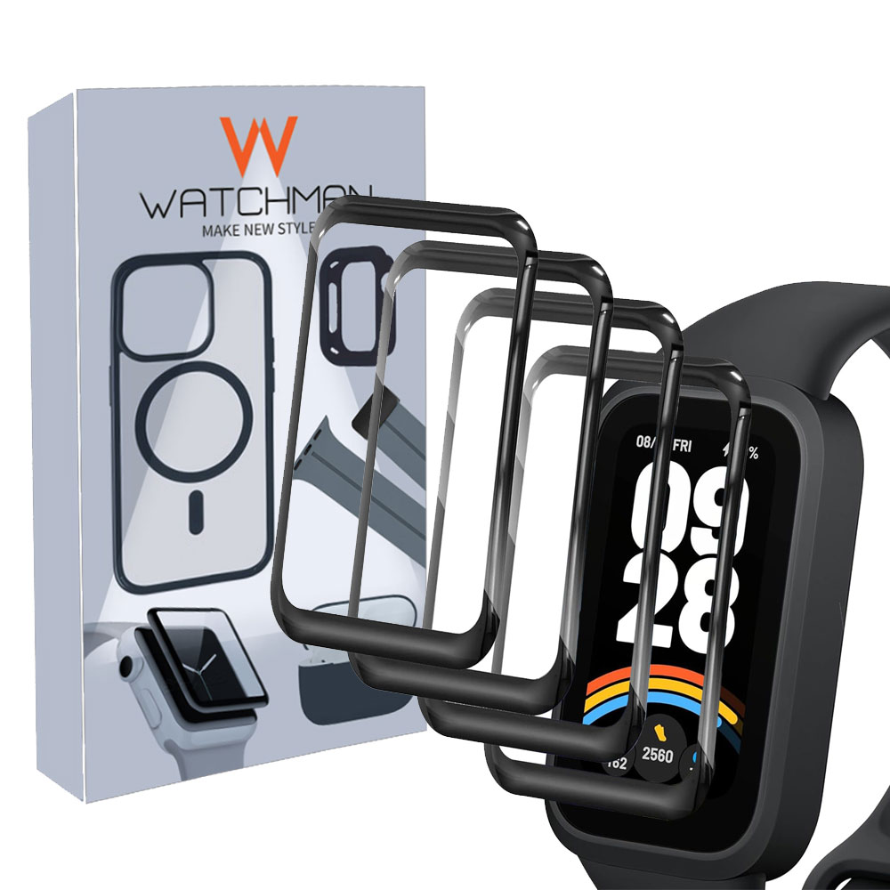 گلس مچ بند هوشمند شیائومی اسمارت بند نه اکتیو Smart Band 9 Active مدل نانو pmma 3D wm