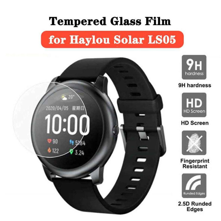 گلس مچ بند هوشمند شیائومی هایلو Haylou Solar LS05 مدل نانو pmma 3D wm