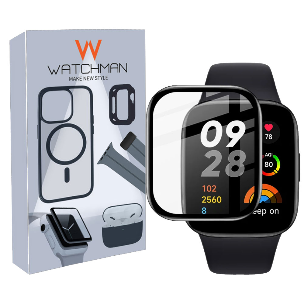 گلس ساعت هوشمند شیائومی ردمی واچ سه REDMi Watch 3 مدل نانو pmma 3D wm